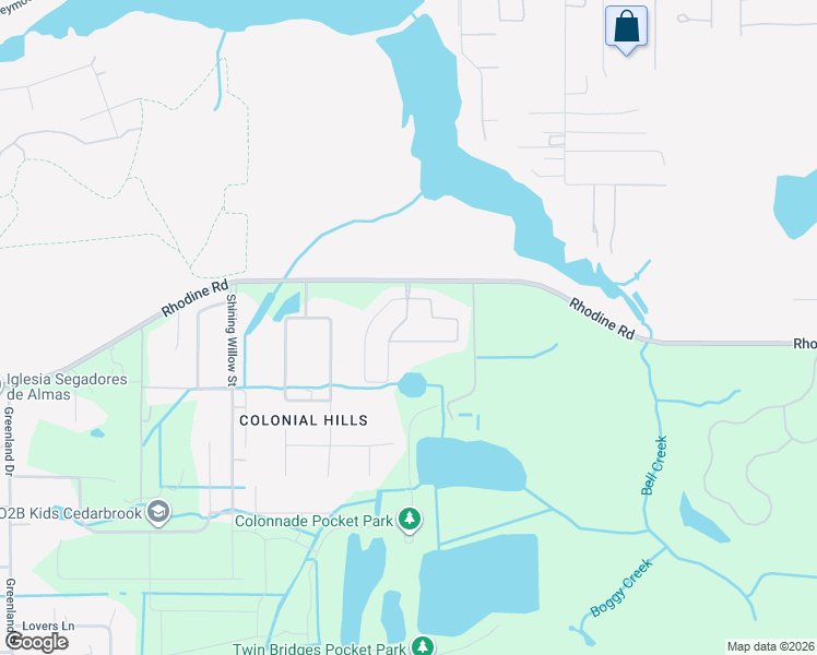 map of restaurants, bars, coffee shops, grocery stores, and more near 12022 Creek Preserve Drive in Riverview