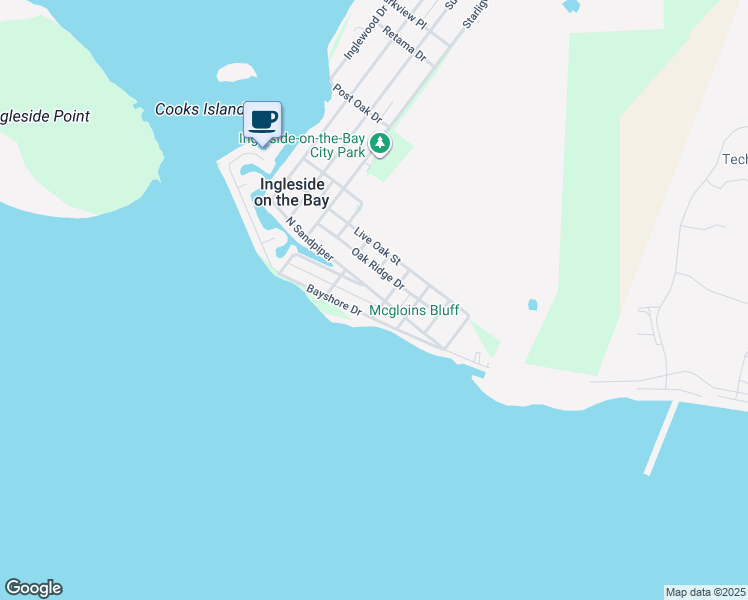 map of restaurants, bars, coffee shops, grocery stores, and more near 809 Bayshore Drive in Ingleside