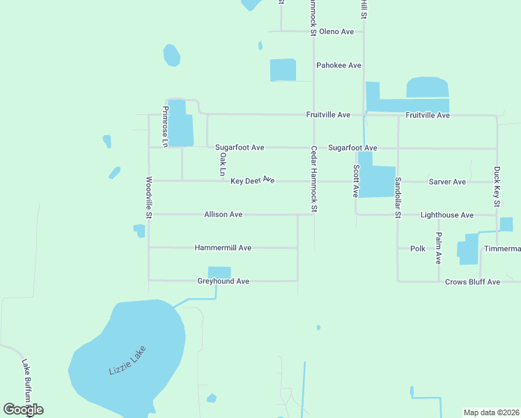 map of restaurants, bars, coffee shops, grocery stores, and more near 4950 Allison Avenue in Lake Wales