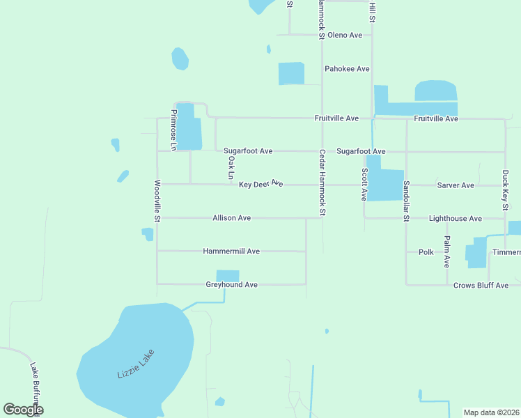 map of restaurants, bars, coffee shops, grocery stores, and more near 4950 Allison Avenue in Lake Wales