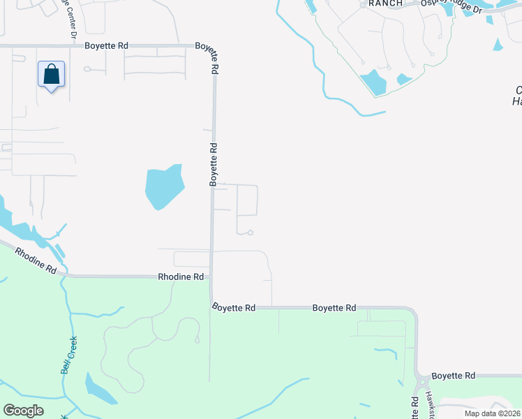 map of restaurants, bars, coffee shops, grocery stores, and more near 14256 Blue Dasher Drive in Riverview
