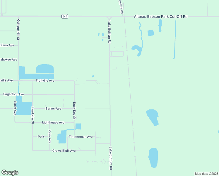map of restaurants, bars, coffee shops, grocery stores, and more near 4648 Lake Buffum Road in Lake Wales
