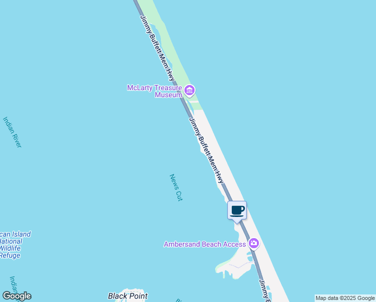 map of restaurants, bars, coffee shops, grocery stores, and more near 1 South Highway A1a in Vero Beach