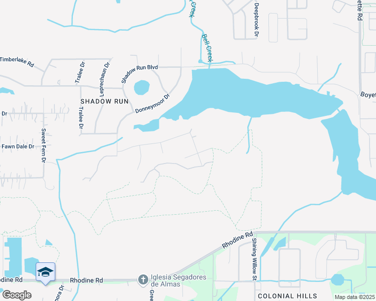 map of restaurants, bars, coffee shops, grocery stores, and more near 12701 Lake Hills Drive in Riverview