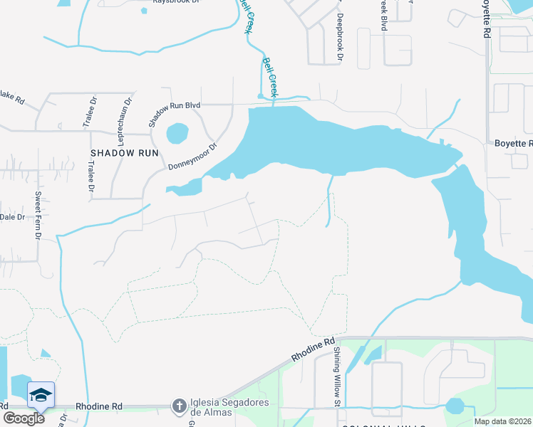 map of restaurants, bars, coffee shops, grocery stores, and more near 12704 Silver Pine Drive in Riverview