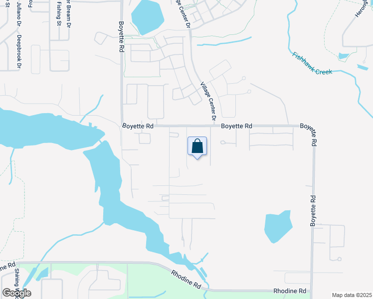 map of restaurants, bars, coffee shops, grocery stores, and more near 15405 Boyette Road in Riverview