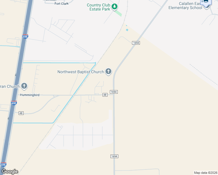 map of restaurants, bars, coffee shops, grocery stores, and more near 3160 County Road 48 in Robstown