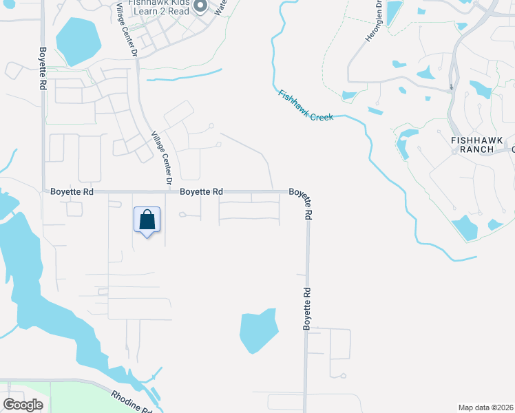 map of restaurants, bars, coffee shops, grocery stores, and more near 15911 Boyette Road in Riverview