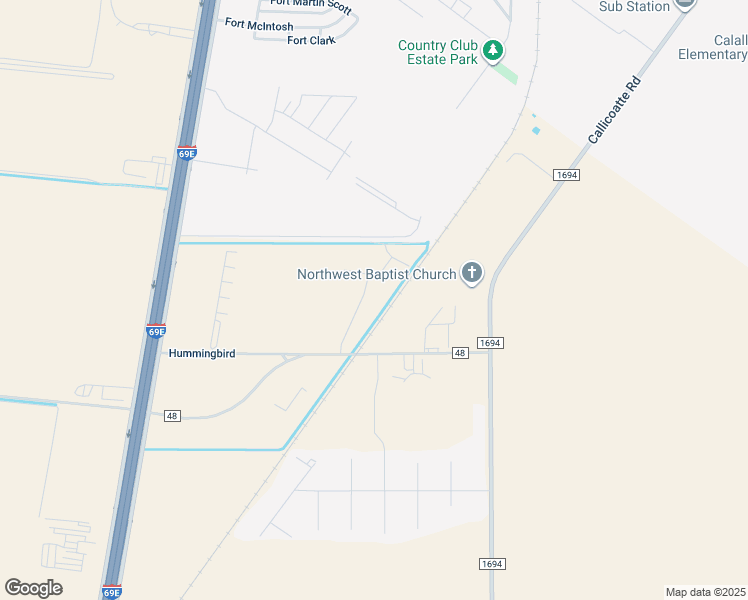 map of restaurants, bars, coffee shops, grocery stores, and more near 4651 Daniel Drive in Robstown