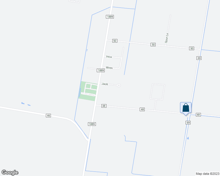 map of restaurants, bars, coffee shops, grocery stores, and more near 4592 Farm to Market Road 1889 in Robstown