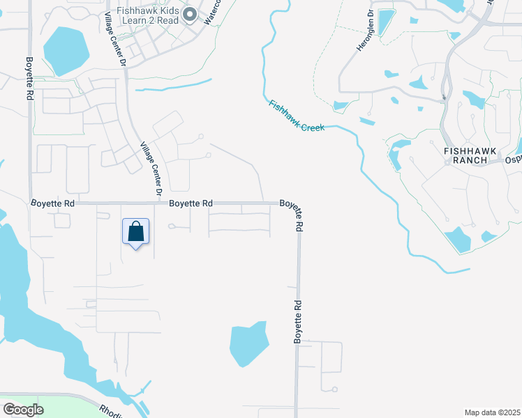 map of restaurants, bars, coffee shops, grocery stores, and more near 15690 Boyette Road in Riverview