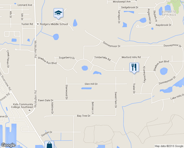 map of restaurants, bars, coffee shops, grocery stores, and more near 11306 Hoot Owl Court in Riverview