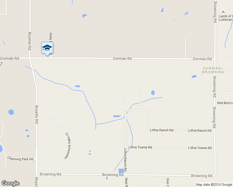 map of restaurants, bars, coffee shops, grocery stores, and more near 11203 Ranch House Way in Lithia