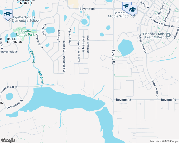 map of restaurants, bars, coffee shops, grocery stores, and more near 10637 Boyette Creek Boulevard in Riverview