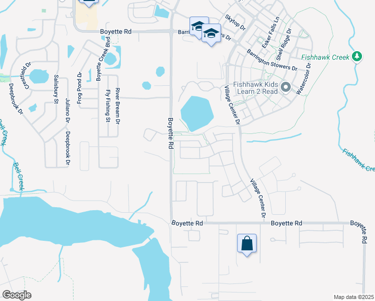 map of restaurants, bars, coffee shops, grocery stores, and more near 13902 Kingfisher Glen Drive in Lithia