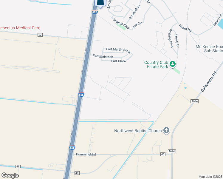 map of restaurants, bars, coffee shops, grocery stores, and more near 3582 N US Highway 77 in Corpus Christi