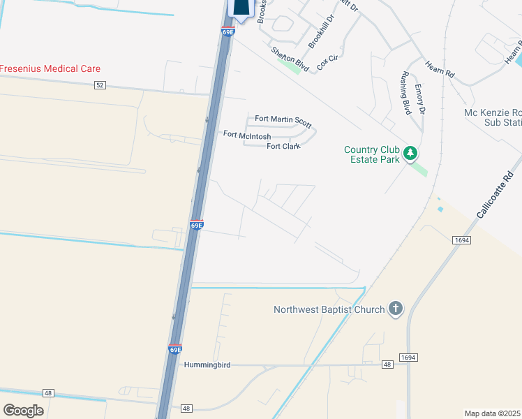 map of restaurants, bars, coffee shops, grocery stores, and more near 3582 N US Highway 77 in Corpus Christi