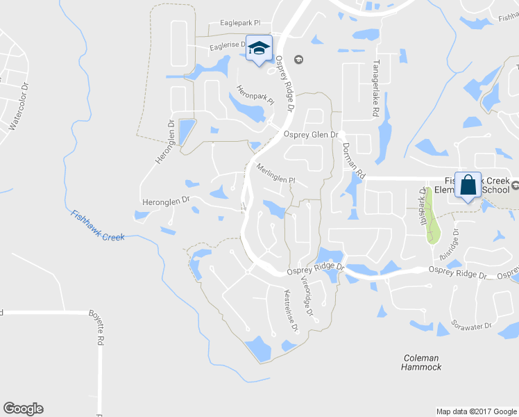 map of restaurants, bars, coffee shops, grocery stores, and more near 15101 Shearcrest Drive in Lithia