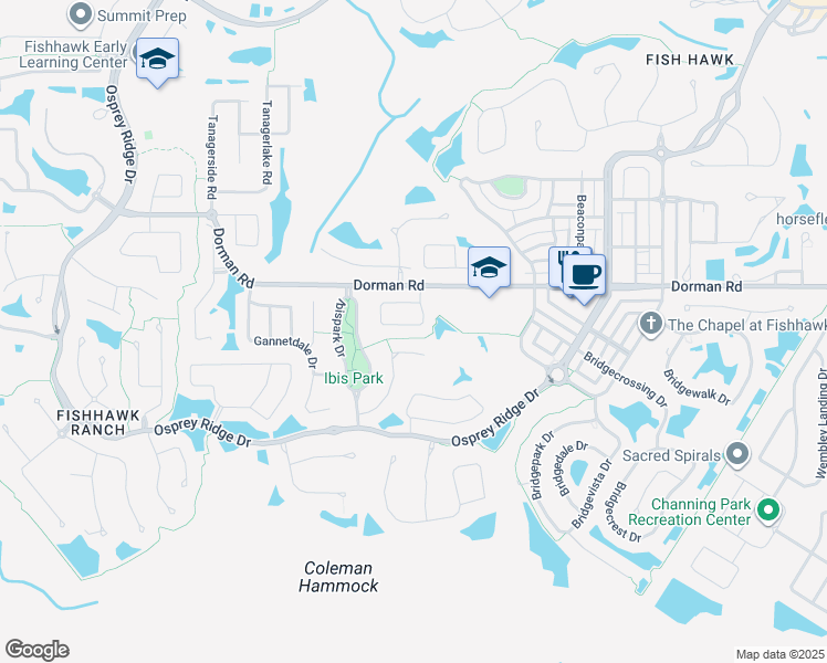 map of restaurants, bars, coffee shops, grocery stores, and more near 6112 Skylarkcrest Drive in Lithia