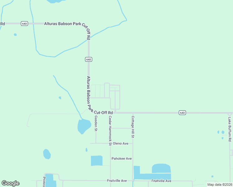 map of restaurants, bars, coffee shops, grocery stores, and more near 5130 ABC Road in Lake Wales