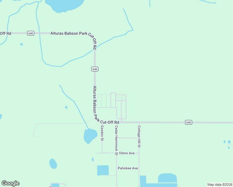 map of restaurants, bars, coffee shops, grocery stores, and more near 5130 ABC Road in Lake Wales