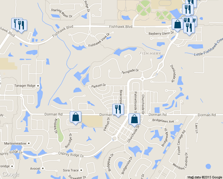 map of restaurants, bars, coffee shops, grocery stores, and more near 5907 Grand Loneoak Ln in Lithia