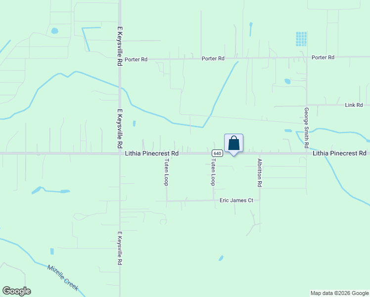 map of restaurants, bars, coffee shops, grocery stores, and more near 11217 Lithia Pinecrest Road in Lithia