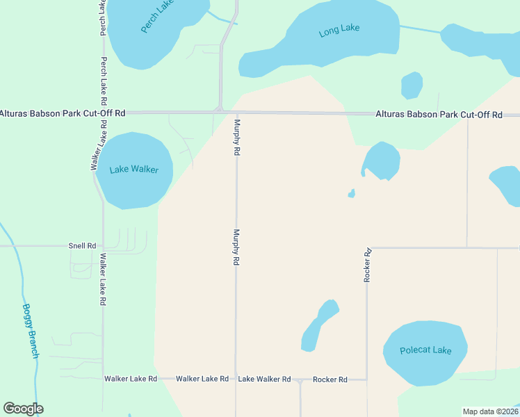 map of restaurants, bars, coffee shops, grocery stores, and more near 4266 Murphy Road in Bartow