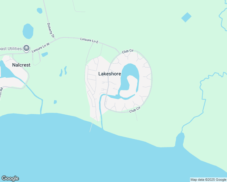 map of restaurants, bars, coffee shops, grocery stores, and more near in Lakeshore