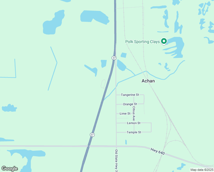 map of restaurants, bars, coffee shops, grocery stores, and more near 3408 Florida 37 in Mulberry