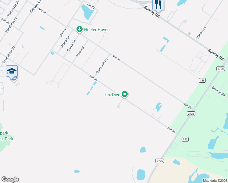 map of restaurants, bars, coffee shops, grocery stores, and more near 1314 6th Street in Ingleside