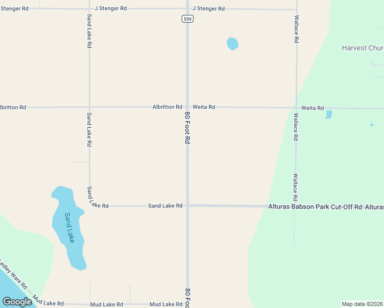 map of restaurants, bars, coffee shops, grocery stores, and more near 3080 80 Foot Road in Bartow
