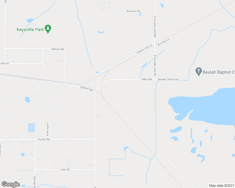 map of restaurants, bars, coffee shops, grocery stores, and more near 9780 Allen Road in Lithia