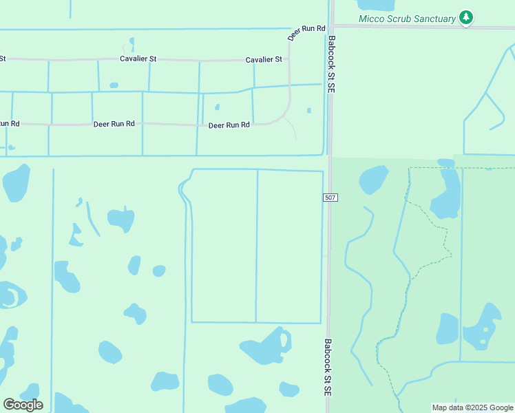 map of restaurants, bars, coffee shops, grocery stores, and more near 9400 Babcock Street in Fellsmere