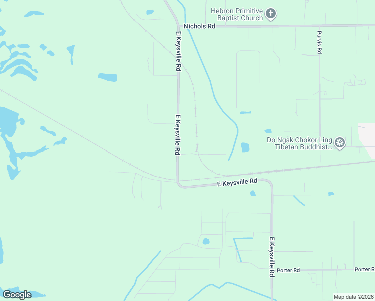 map of restaurants, bars, coffee shops, grocery stores, and more near 2102 East Keysville Road in Lithia