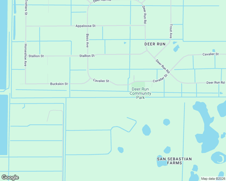 map of restaurants, bars, coffee shops, grocery stores, and more near 285 Cavalier Street in Palm Bay