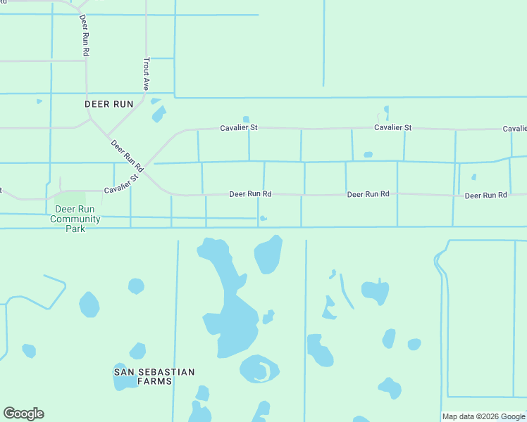 map of restaurants, bars, coffee shops, grocery stores, and more near 235 Deer Run Road in Palm Bay
