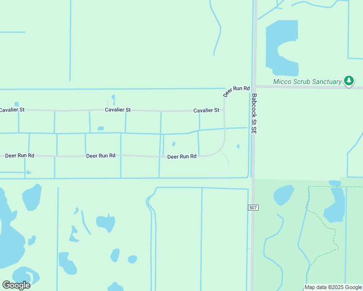 map of restaurants, bars, coffee shops, grocery stores, and more near 158 Deer Run Road in Palm Bay