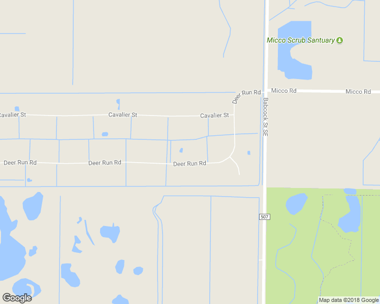 map of restaurants, bars, coffee shops, grocery stores, and more near 158 Deer Run Road in Palm Bay