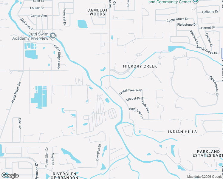 map of restaurants, bars, coffee shops, grocery stores, and more near 4621 John Moore Road in Brandon