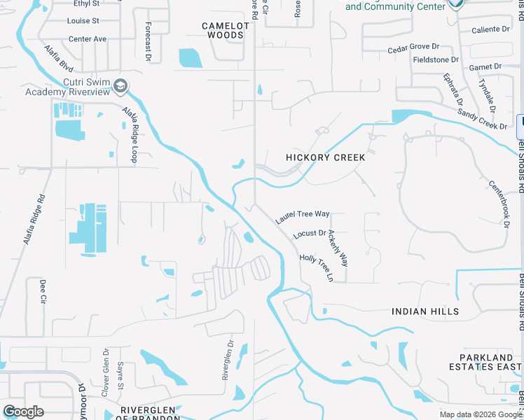 map of restaurants, bars, coffee shops, grocery stores, and more near 4621 John Moore Road in Brandon