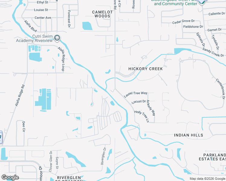 map of restaurants, bars, coffee shops, grocery stores, and more near 4621 John Moore Road in Bloomingdale
