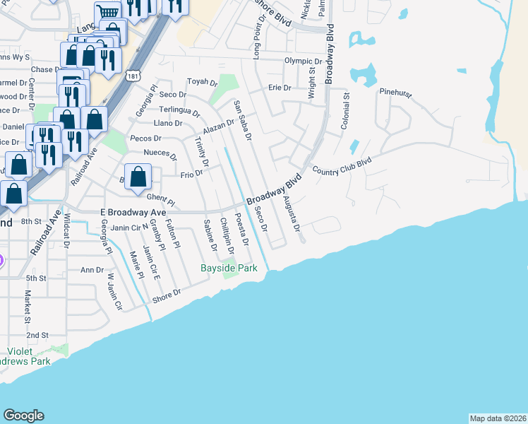 map of restaurants, bars, coffee shops, grocery stores, and more near 120 Seco Drive in Portland