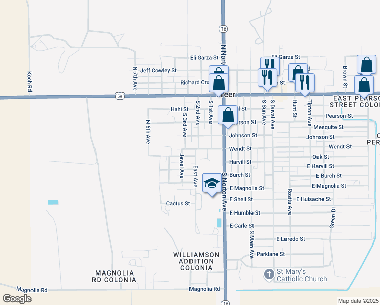 map of restaurants, bars, coffee shops, grocery stores, and more near 306 Wendt Street in San Diego