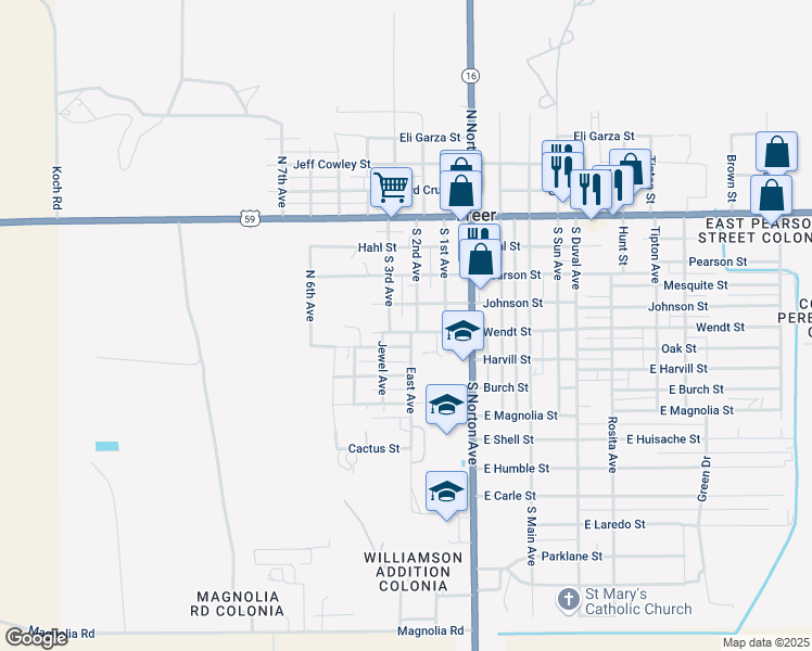 map of restaurants, bars, coffee shops, grocery stores, and more near 306 Wendt Street in San Diego