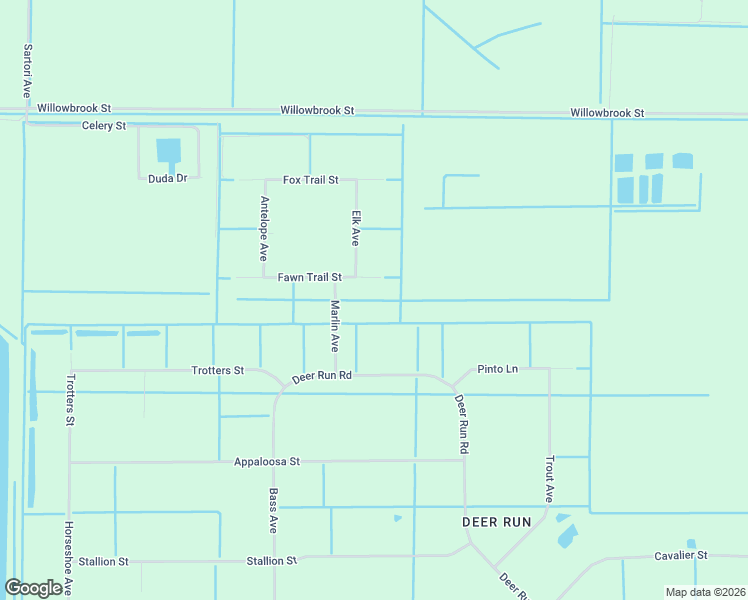 map of restaurants, bars, coffee shops, grocery stores, and more near 309 Fawn Trail Street in Palm Bay