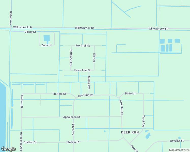 map of restaurants, bars, coffee shops, grocery stores, and more near 309 Fawn Trail Street in Palm Bay