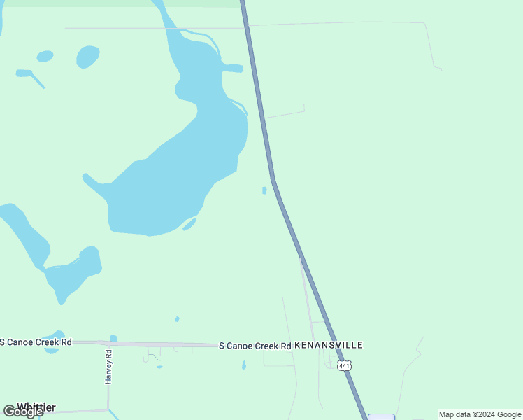 map of restaurants, bars, coffee shops, grocery stores, and more near 550 North Kenansville Road in Osceola County