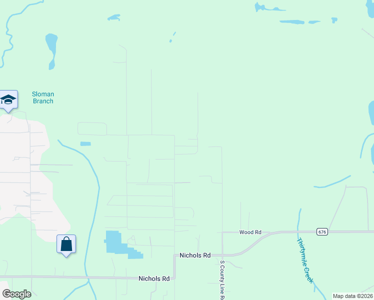 map of restaurants, bars, coffee shops, grocery stores, and more near 8552 Carey Road in Lithia