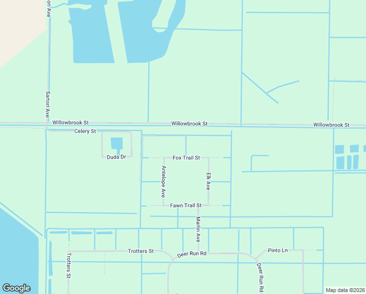 map of restaurants, bars, coffee shops, grocery stores, and more near 330 Fox Trail Street in Palm Bay